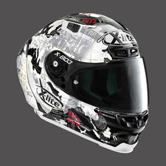Nolan Full Face Helmet X-lite X-803 Rs Ultra Carbon Replica Checa White | U8R000606060