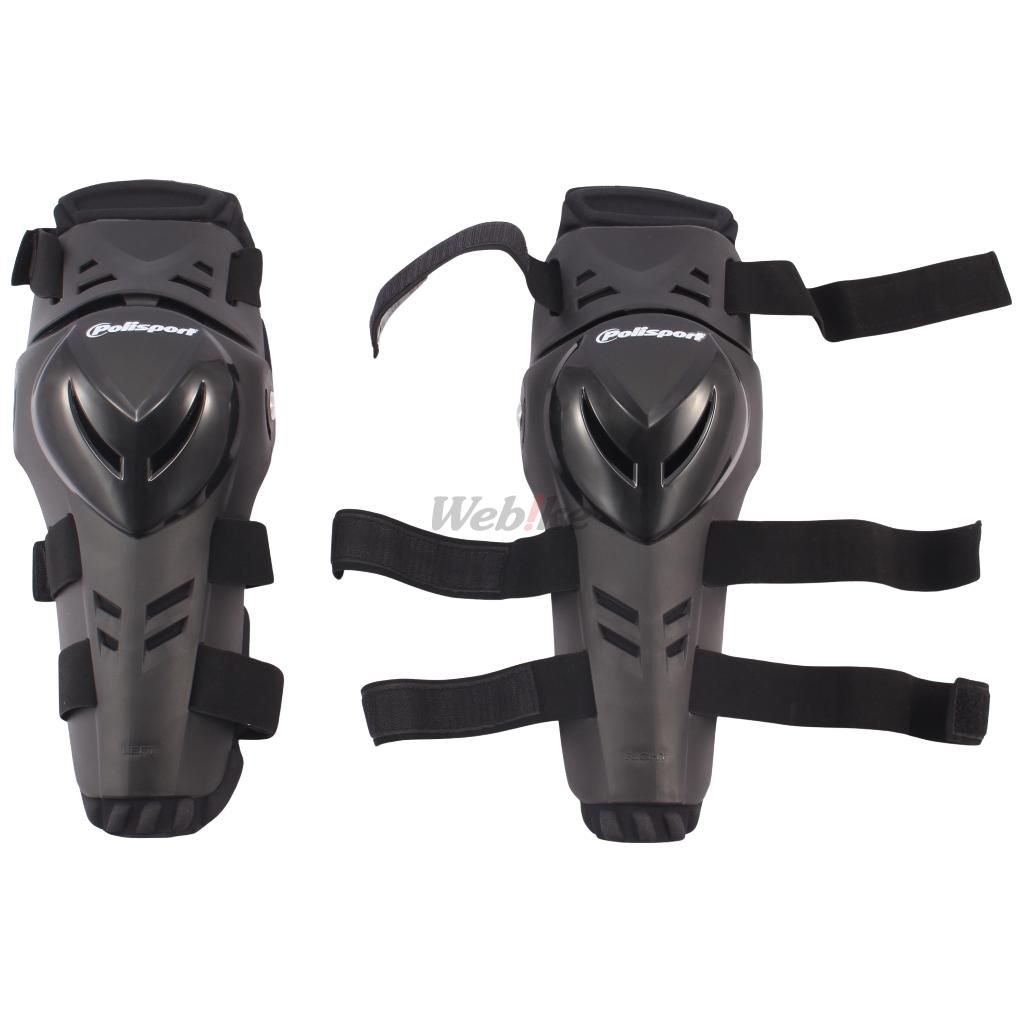 KNEE/SHIN PAD DEVIL - Adult, BLACK