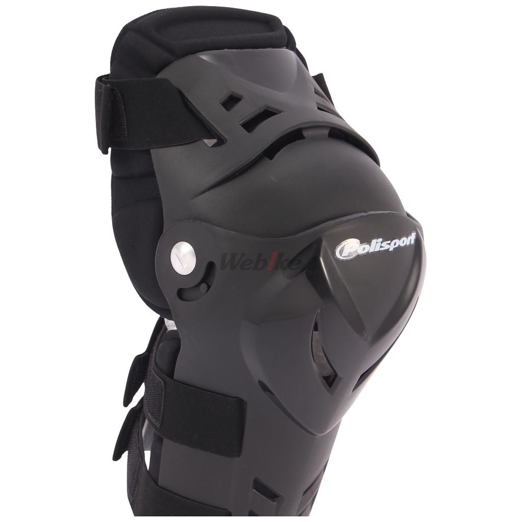 KNEE/SHIN PAD DEVIL - Adult, BLACK