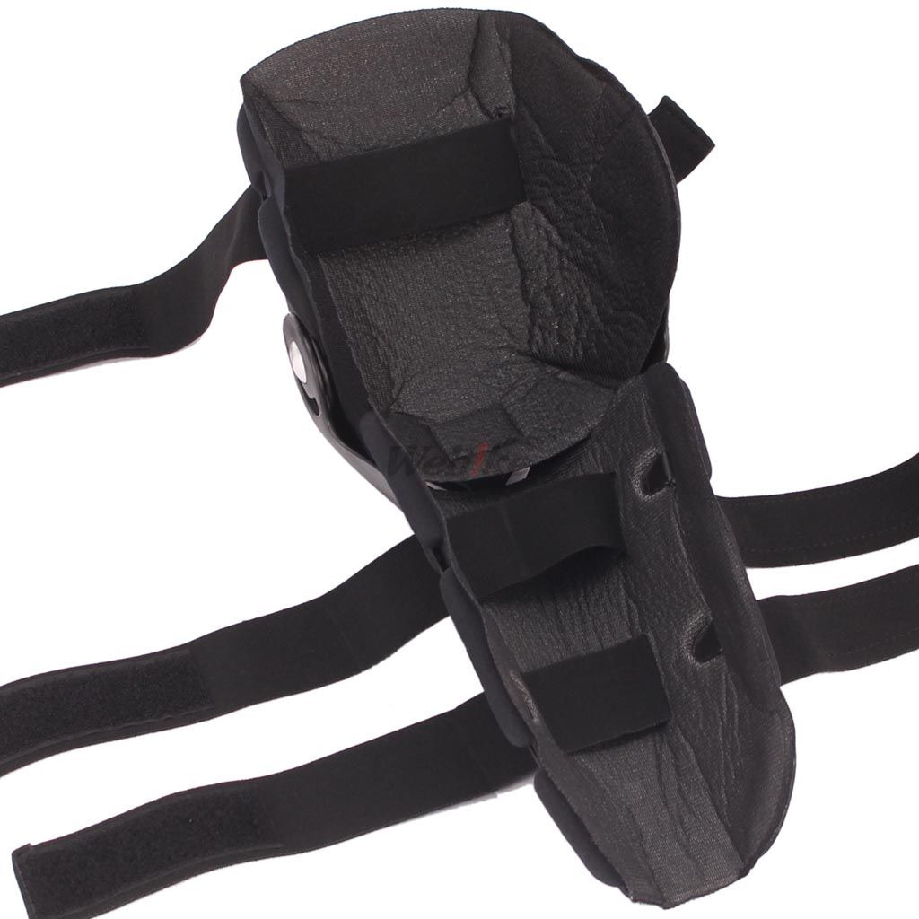 KNEE/SHIN PAD DEVIL - Adult, BLACK