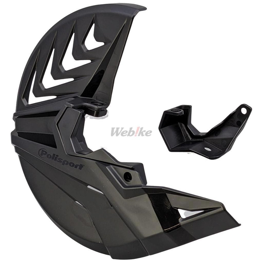 POLISPORT DISC AND BOTTOM FORK PROTECTION BLACK | 8151000001