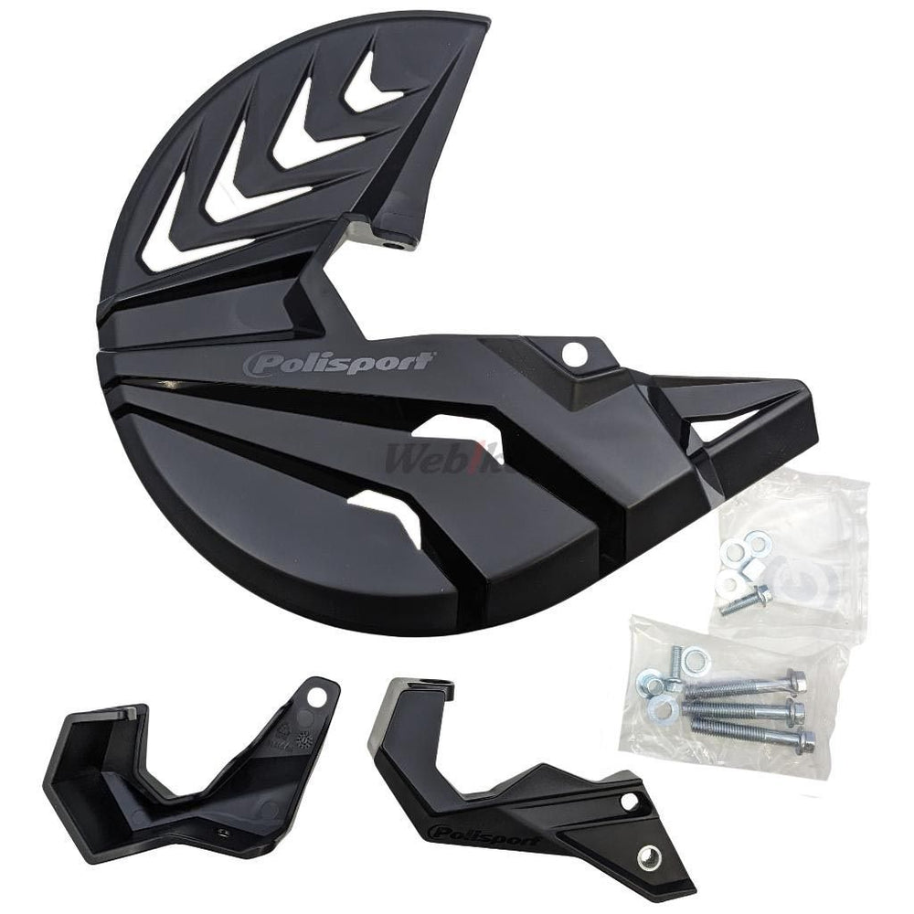 POLISPORT DISC AND BOTTOM FORK PROTECTION BLACK | 8151000001