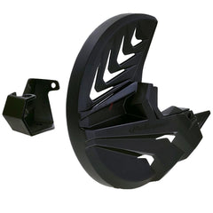 DISC & BOTTOM FORK PROTECTOR, BLACK/BLACK