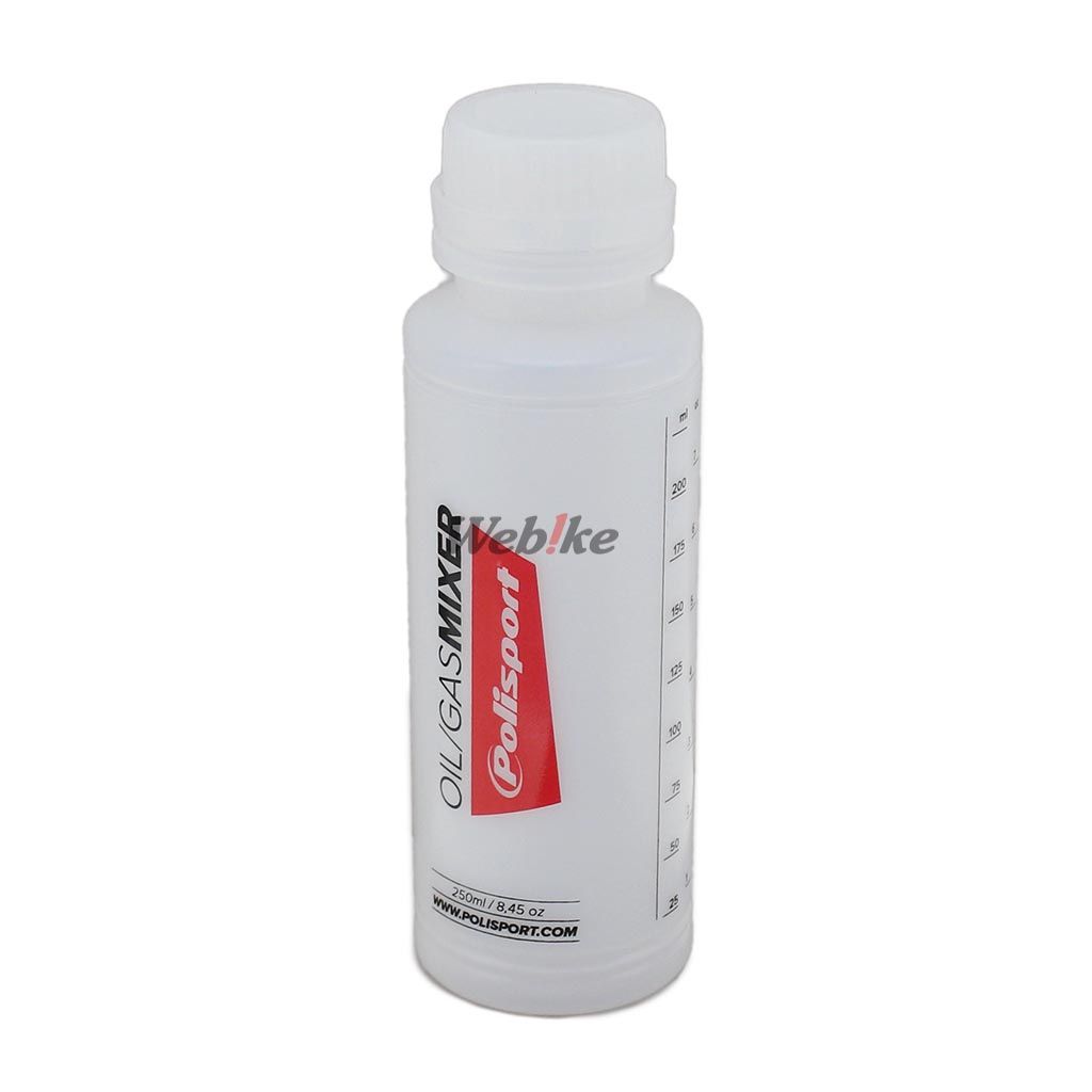 OIL MIXER MOTO ACCESSORY WITH 250 ML, CLEAR