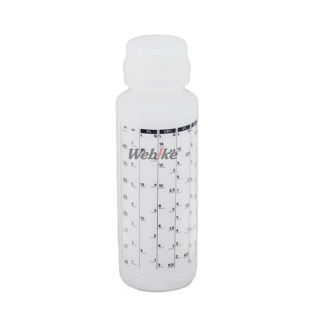 OIL MIXER MOTO ACCESSORY WITH 250 ML, CLEAR