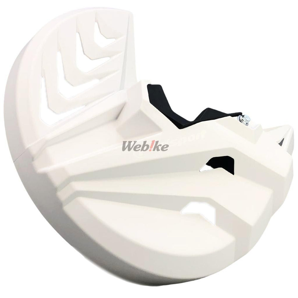 POLISPORT DISC&FORK PROT KXF Black/White | 8157500001