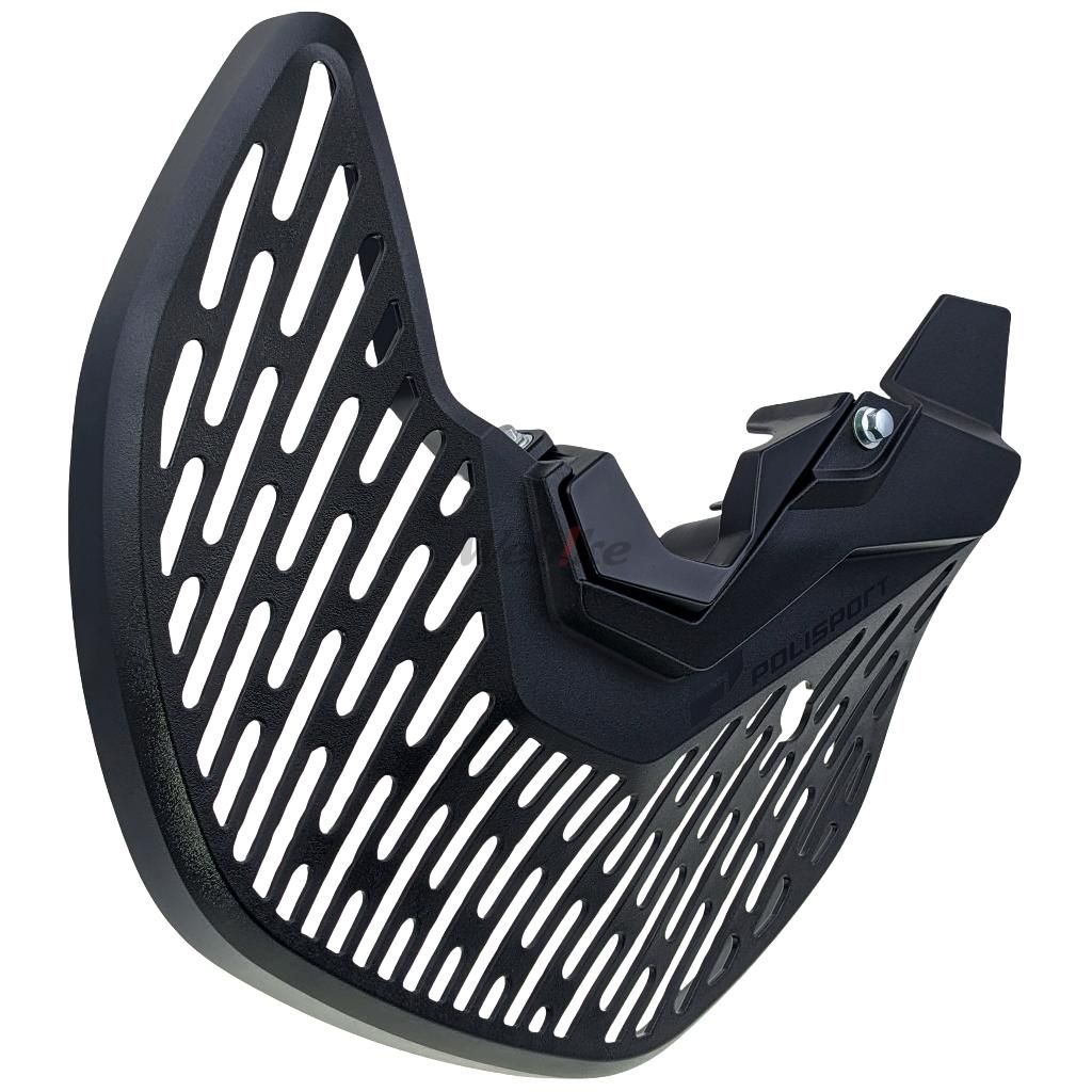 MX DISC & BOTTOM FORK GUARD, BLACK