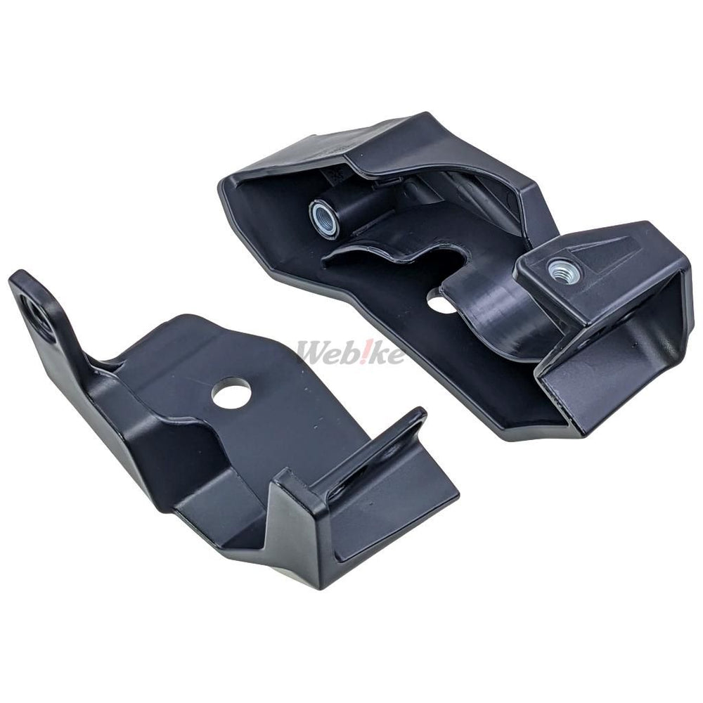 MX DISC & BOTTOM FORK GUARD, BLACK