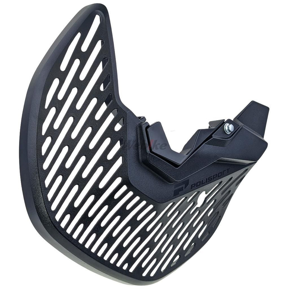MX DISC & BOTTOM FORK GUARD, BLACK