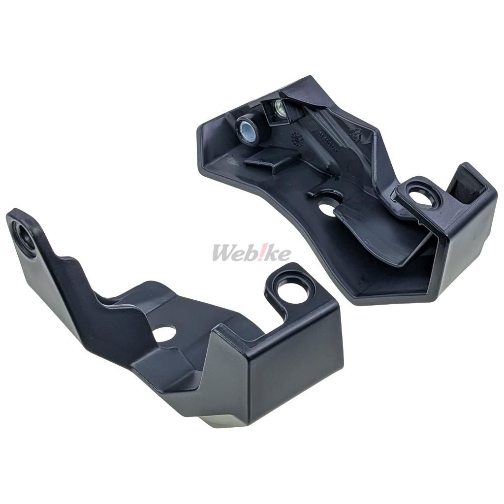 MX DISC & BOTTOM FORK GUARD, BLACK