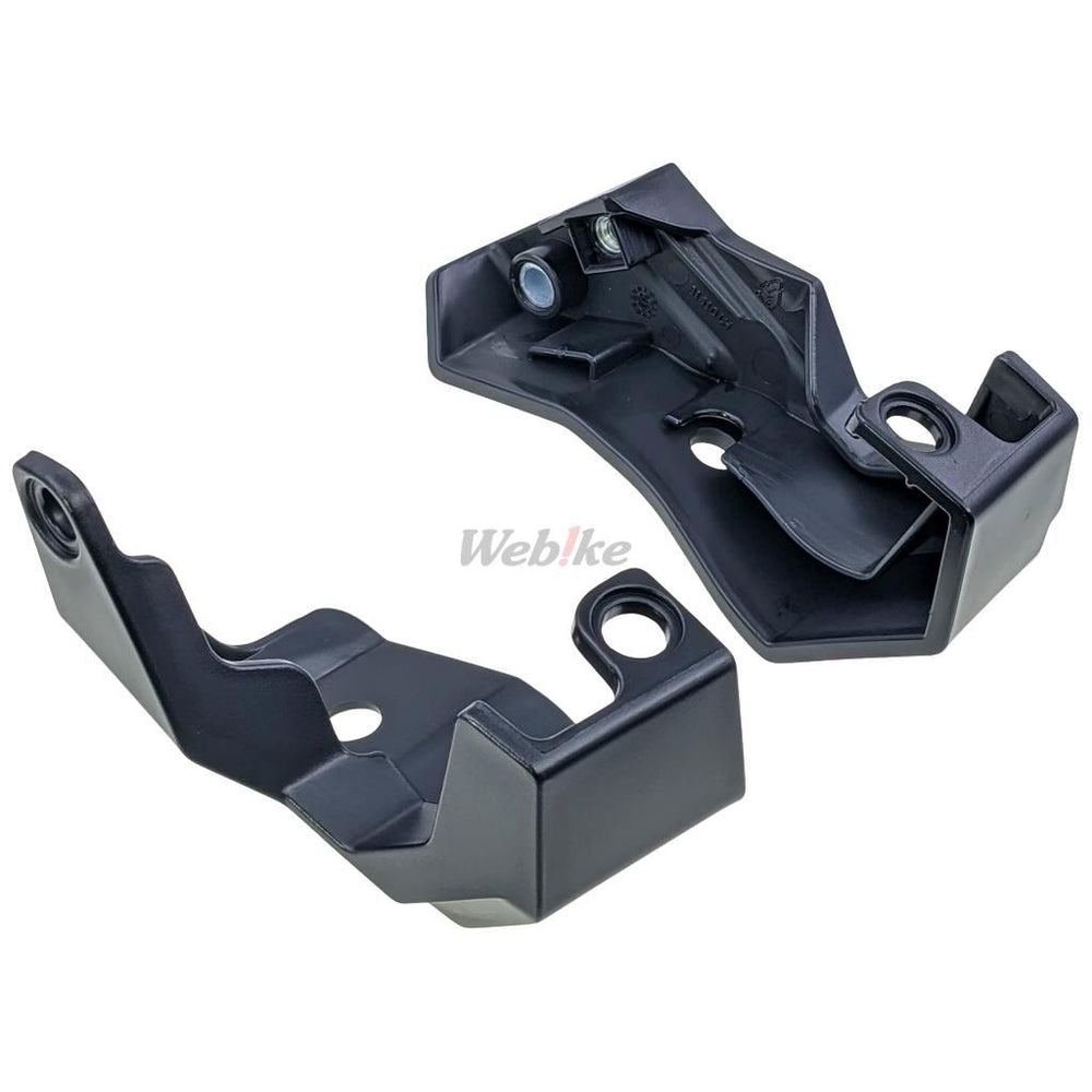 MX DISC & BOTTOM FORK GUARD, BLACK