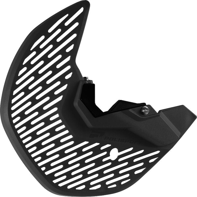 MX DISC & BOTTOM FORK GUARD, BLACK