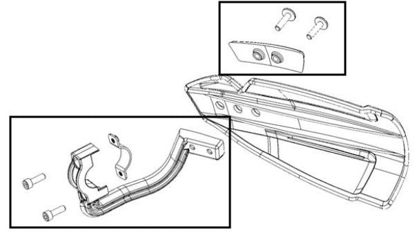 POLISPORT MOUNT KIT SPARE MX FLOW | 8307900002