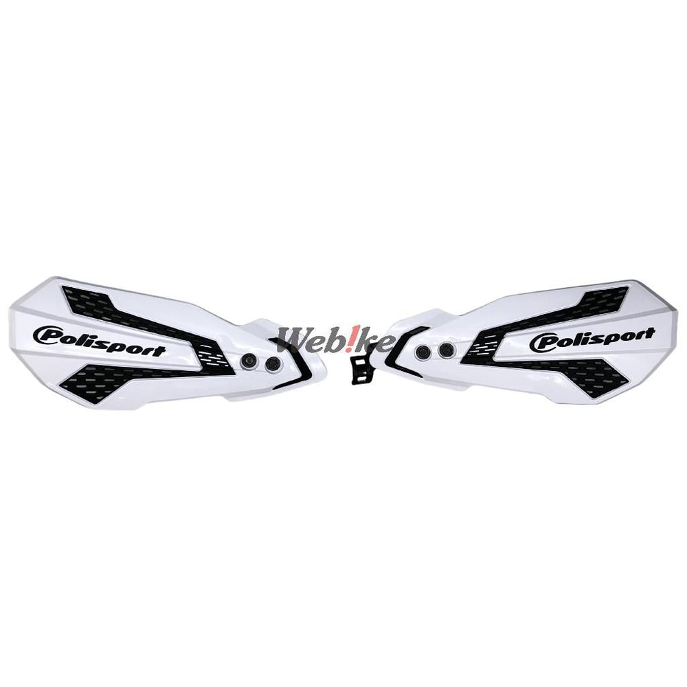 POLISPORT HANDGUARDS MX FLOW White/Black | 8308200002