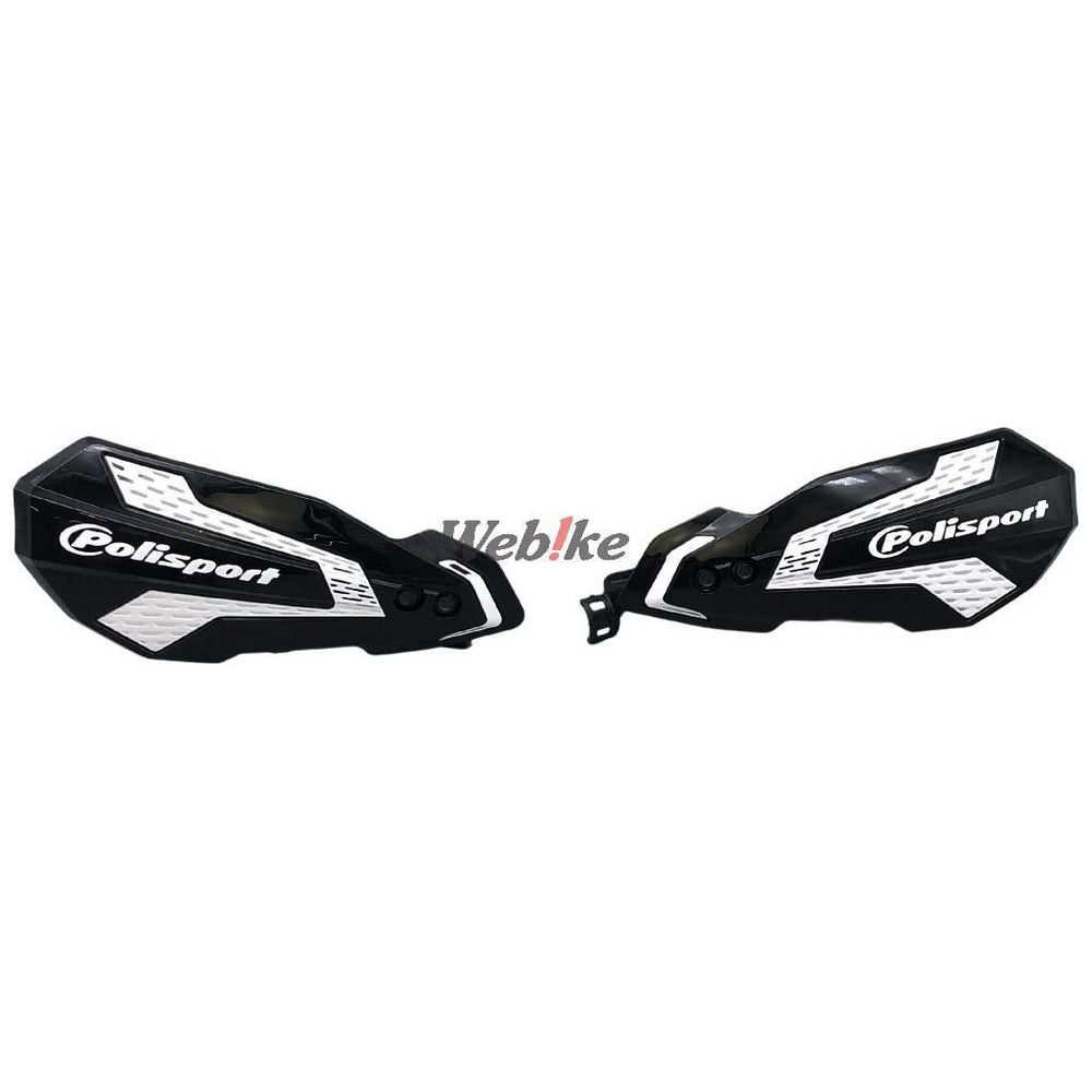 POLISPORT HANDGUARDS MX FLOW Black/White | 8308200006
