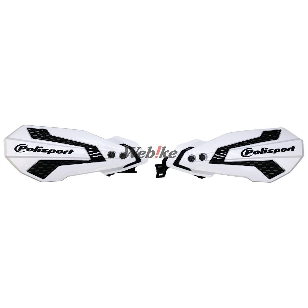 POLISPORT HANDGUARDS MX FLOW White/Black | 8308200007