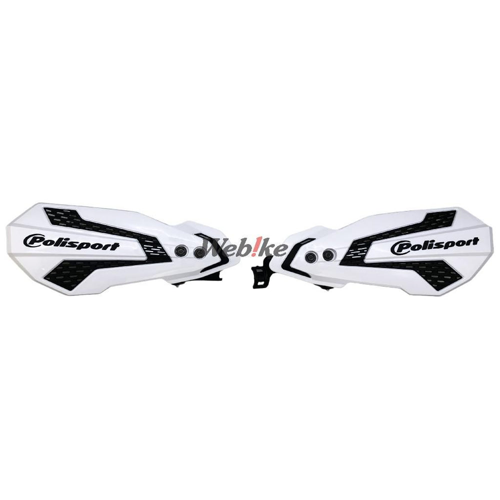 POLISPORT HANDGUARDS MX FLOW White/Black | 8308200007