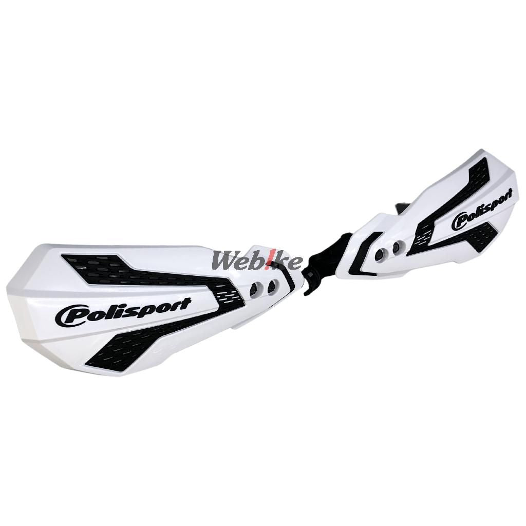 POLISPORT HANDGUARDS MX FLOW White/Black | 8308200007