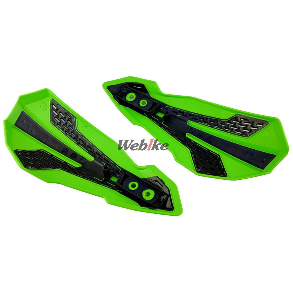 POLISPORT HANDGUARDS MX FLOW Green/Black | 8308200011