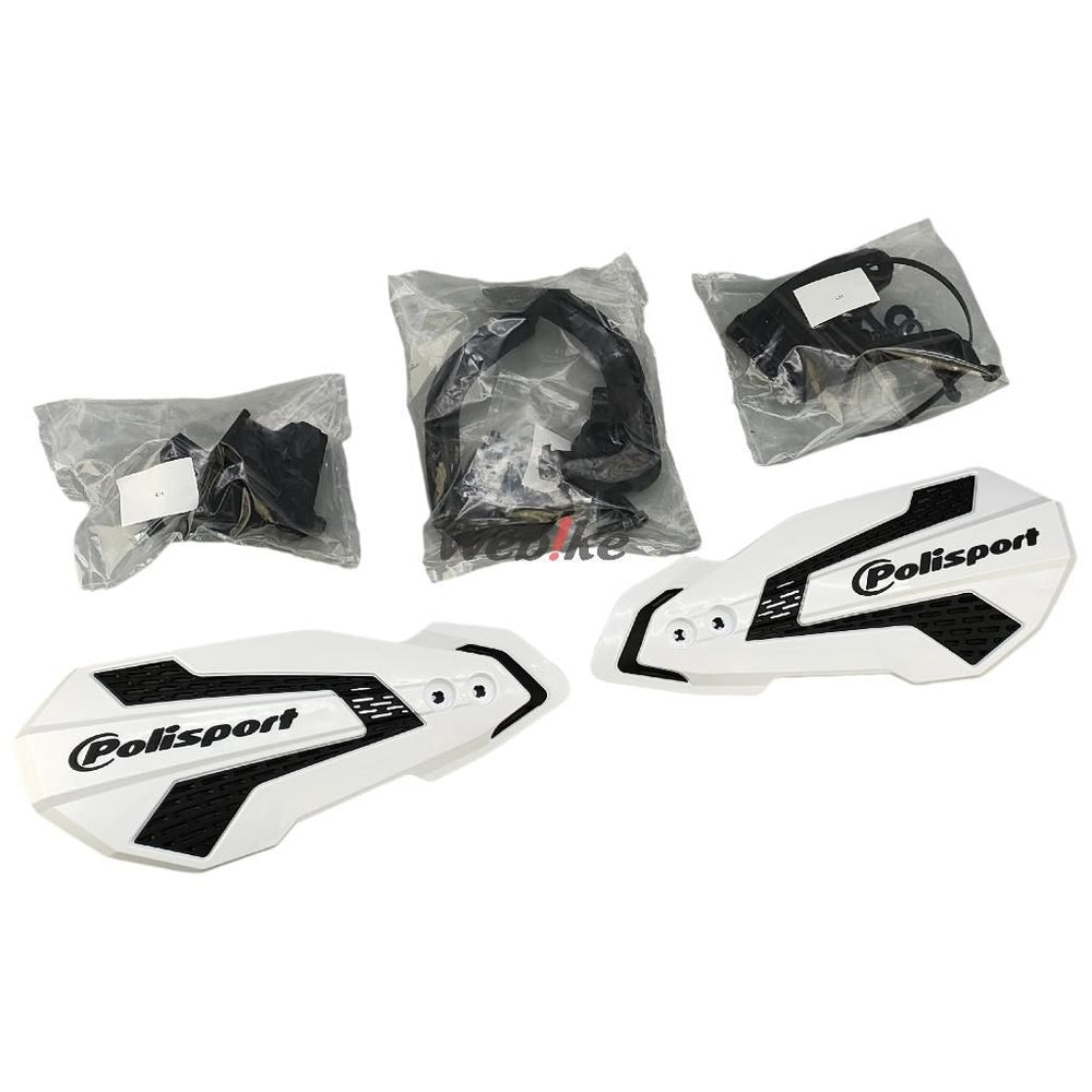 POLISPORT HANDGUARDS MX FLOW White/Black | 8308200014
