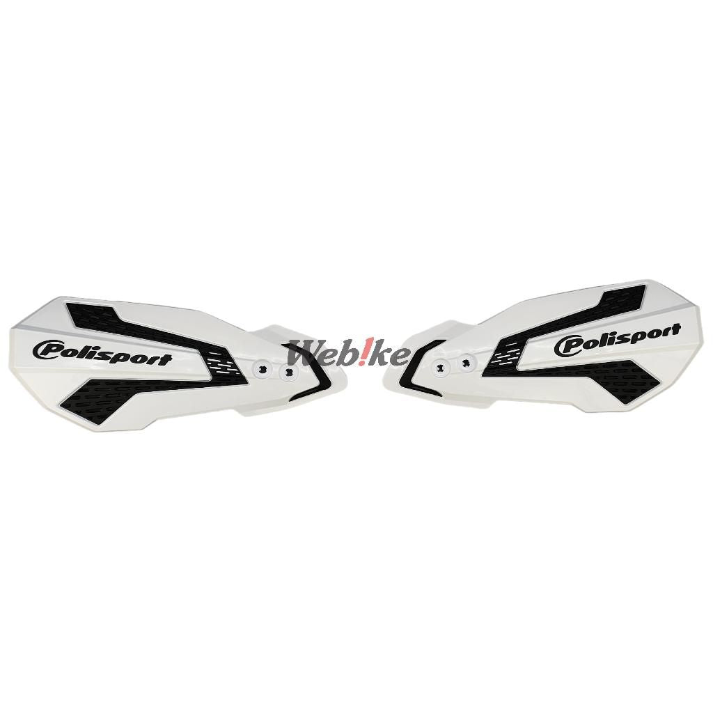 POLISPORT HANDGUARDS MX FLOW White/Black | 8308200014