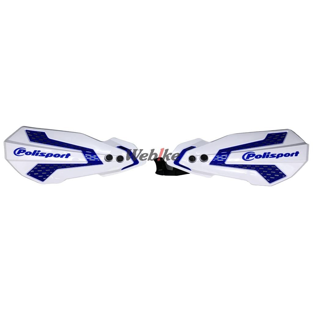 POLISPORT HANDGUARDS MX FLOW White/Blue | 8308200016