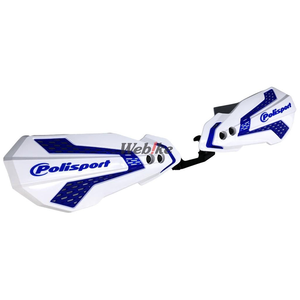 POLISPORT HANDGUARDS MX FLOW White/Blue | 8308200016
