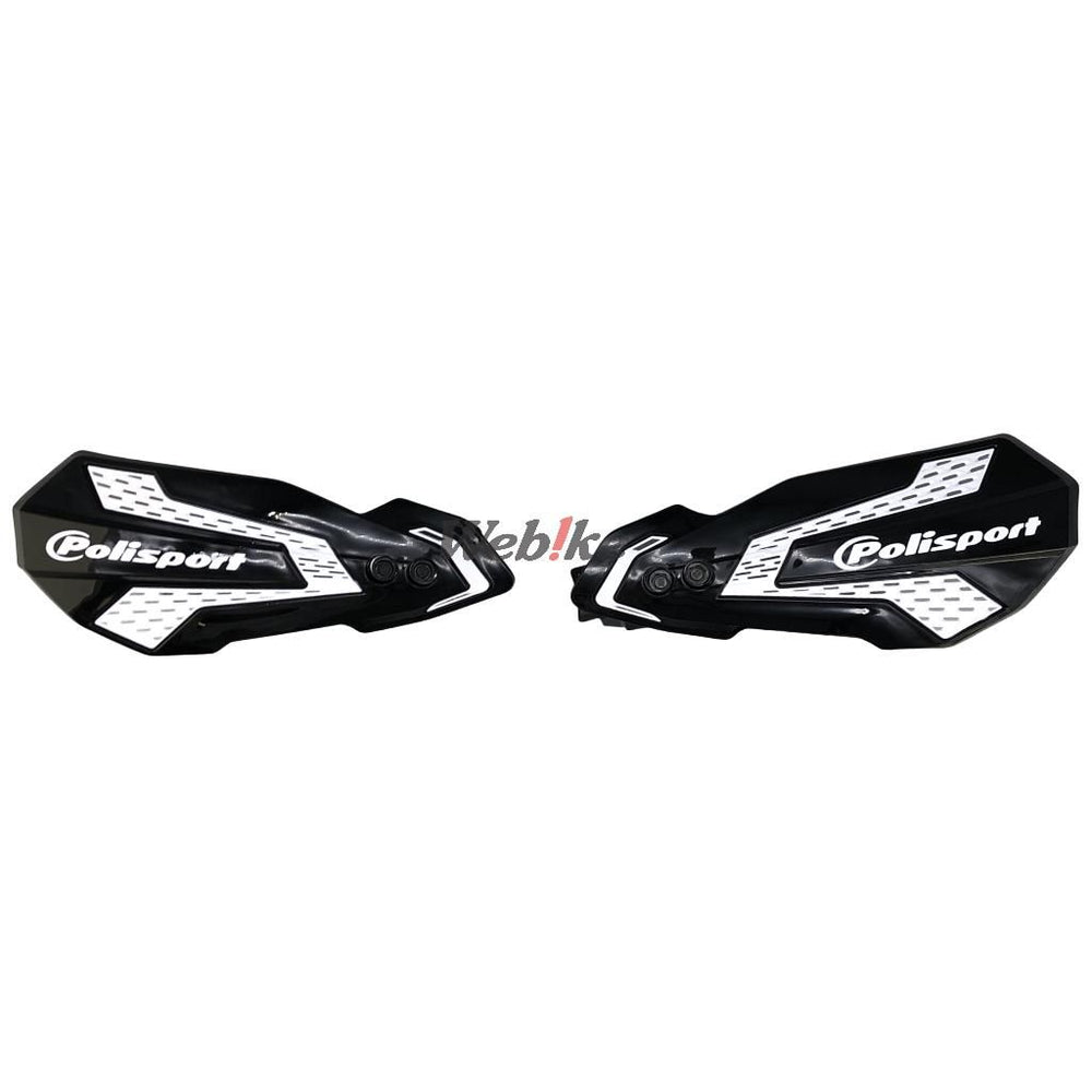 POLISPORT HANDGUARDS MX FLOW Black/White | 8308200019