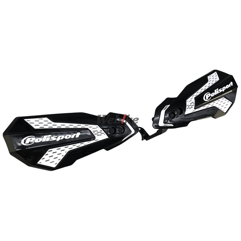 POLISPORT HANDGUARDS MX FLOW Black/White | 8308200019
