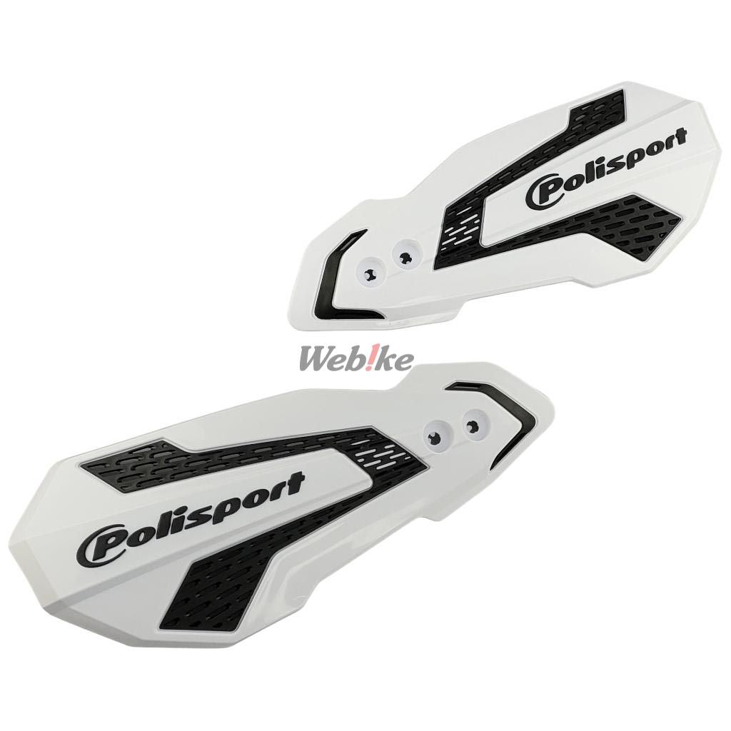 POLISPORT HANDGUARDS MX FLOW White/Black | 8308200020
