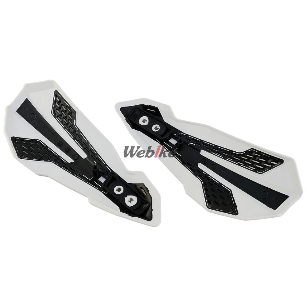 POLISPORT HANDGUARDS MX FLOW White/Black | 8308200020