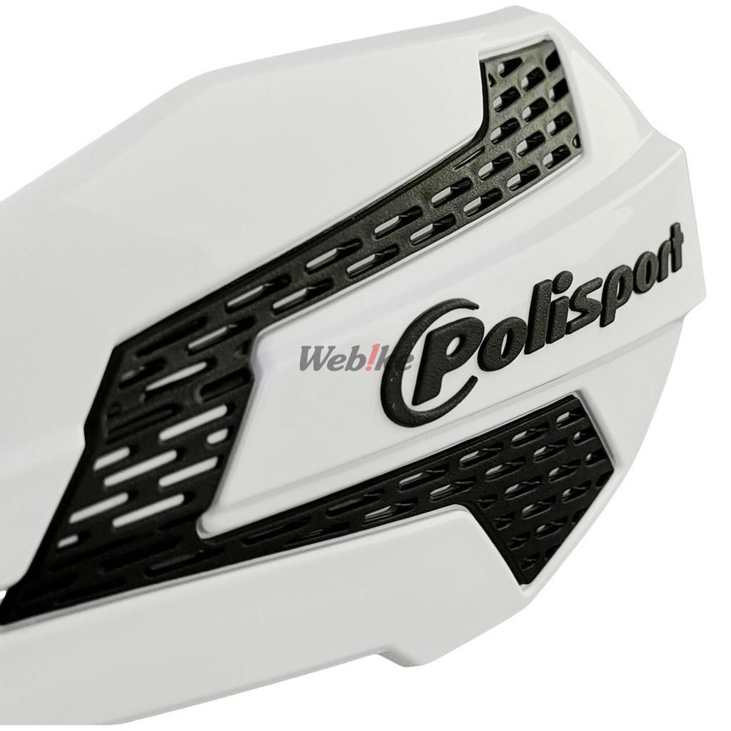 POLISPORT HANDGUARDS MX FLOW White/Black | 8308200020