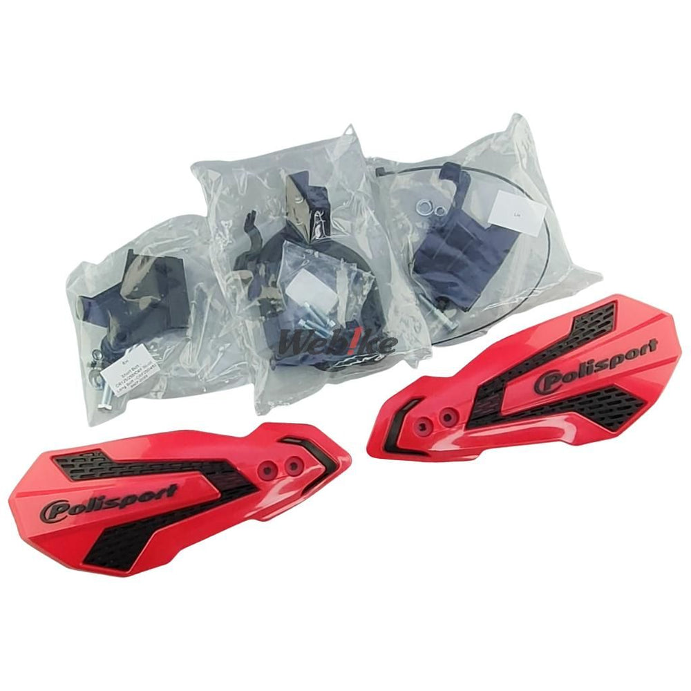 POLISPORT HANDGUARDS MX FLOW Red/Black | 8308200021