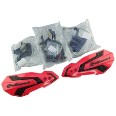 POLISPORT HANDGUARDS MX FLOW Red/Black | 8308200021
