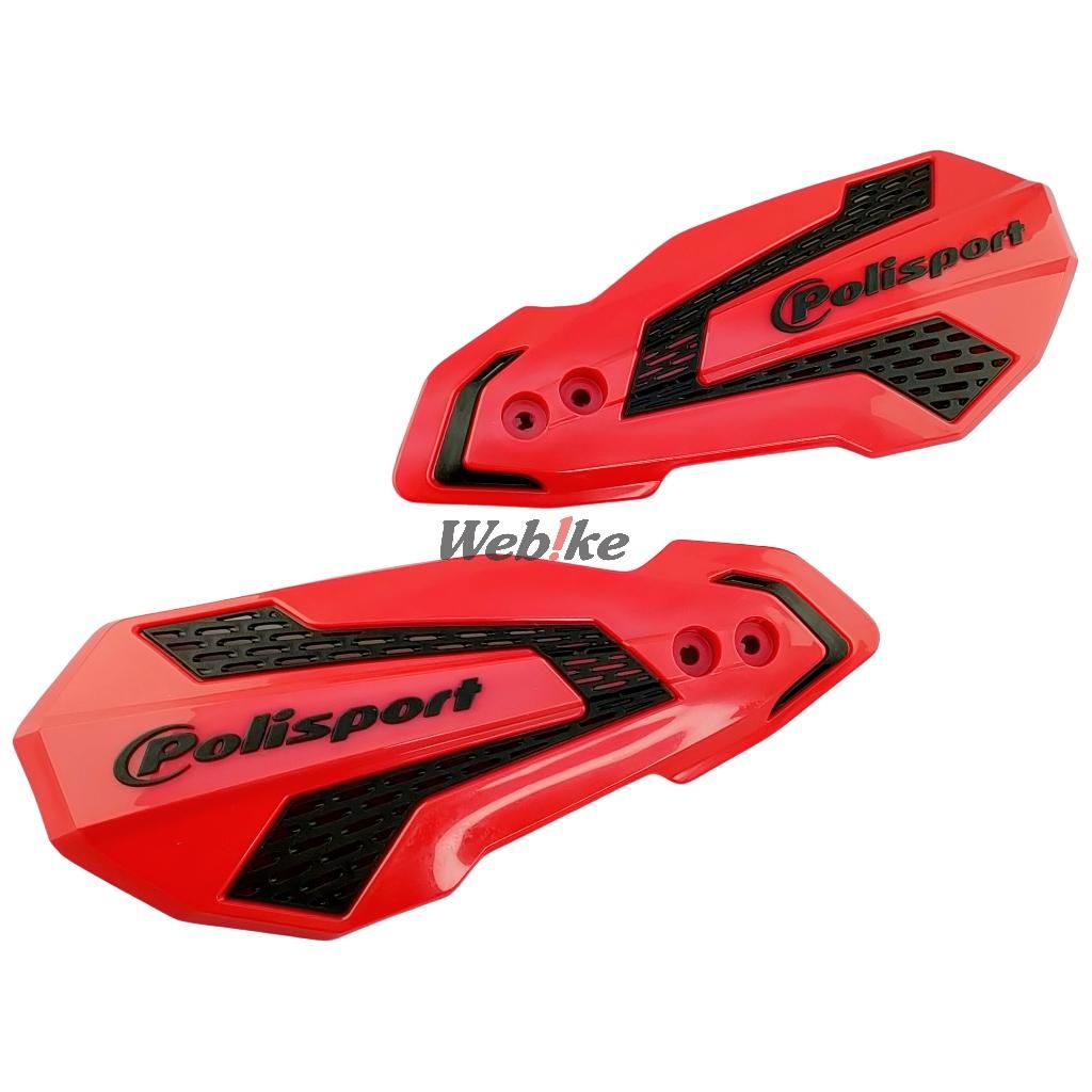 POLISPORT HANDGUARDS MX FLOW Red/Black | 8308200021