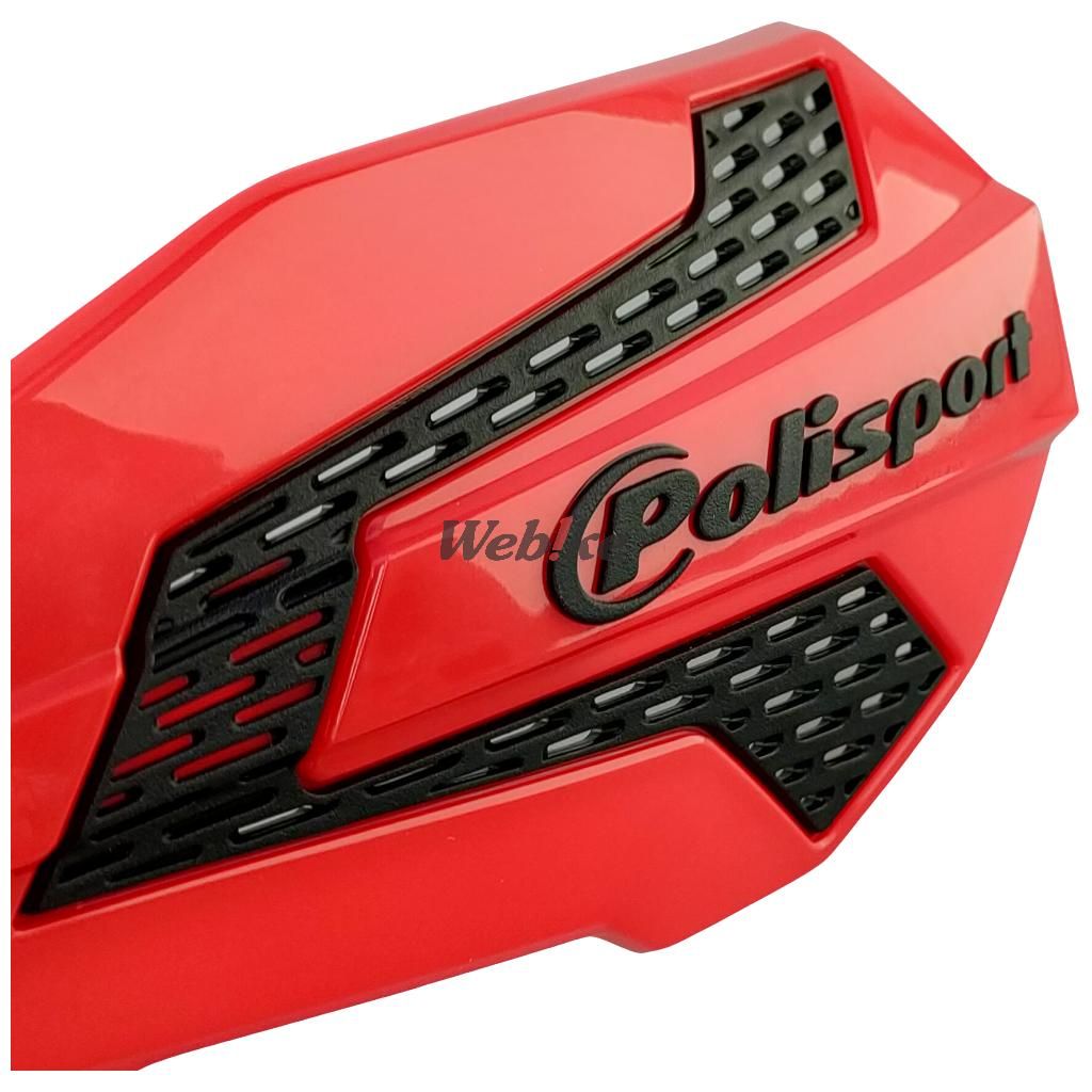 POLISPORT HANDGUARDS MX FLOW Red/Black | 8308200021