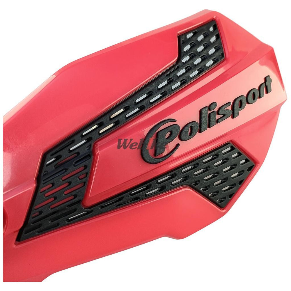 POLISPORT HANDGUARDS MX FLOW White/Red | 8308200023