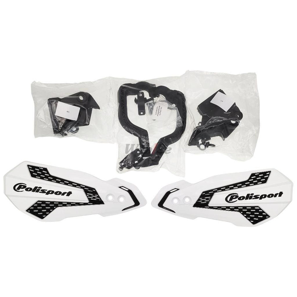 POLISPORT HANDGUARDS MX FLOW White/Black | 8308200039