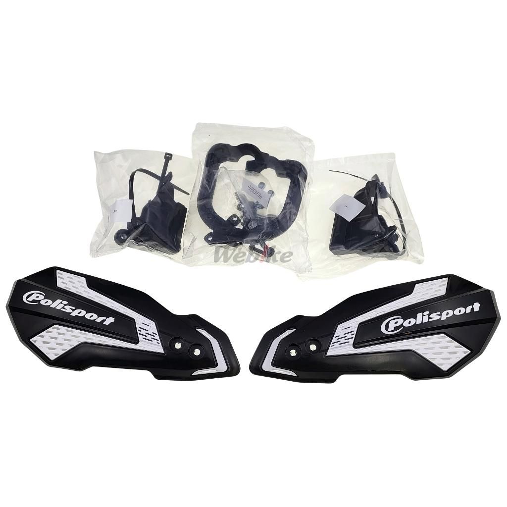 MX FLOW HANDGUARD, BLACK/WHITE