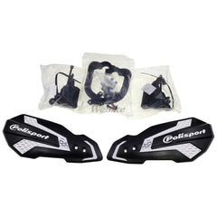 MX FLOW HANDGUARD, BLACK/WHITE