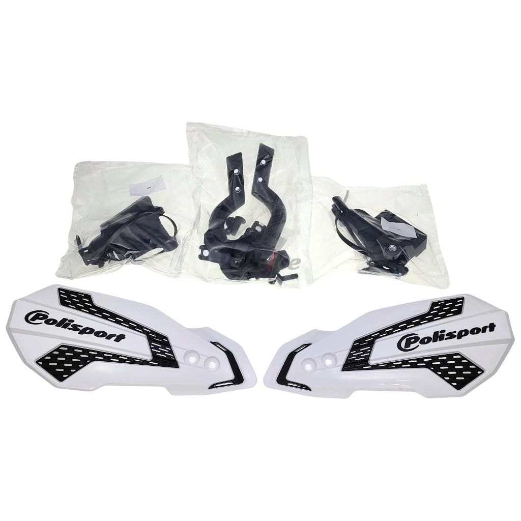 MX FLOW HANDGUARD, WHITE/BLACK