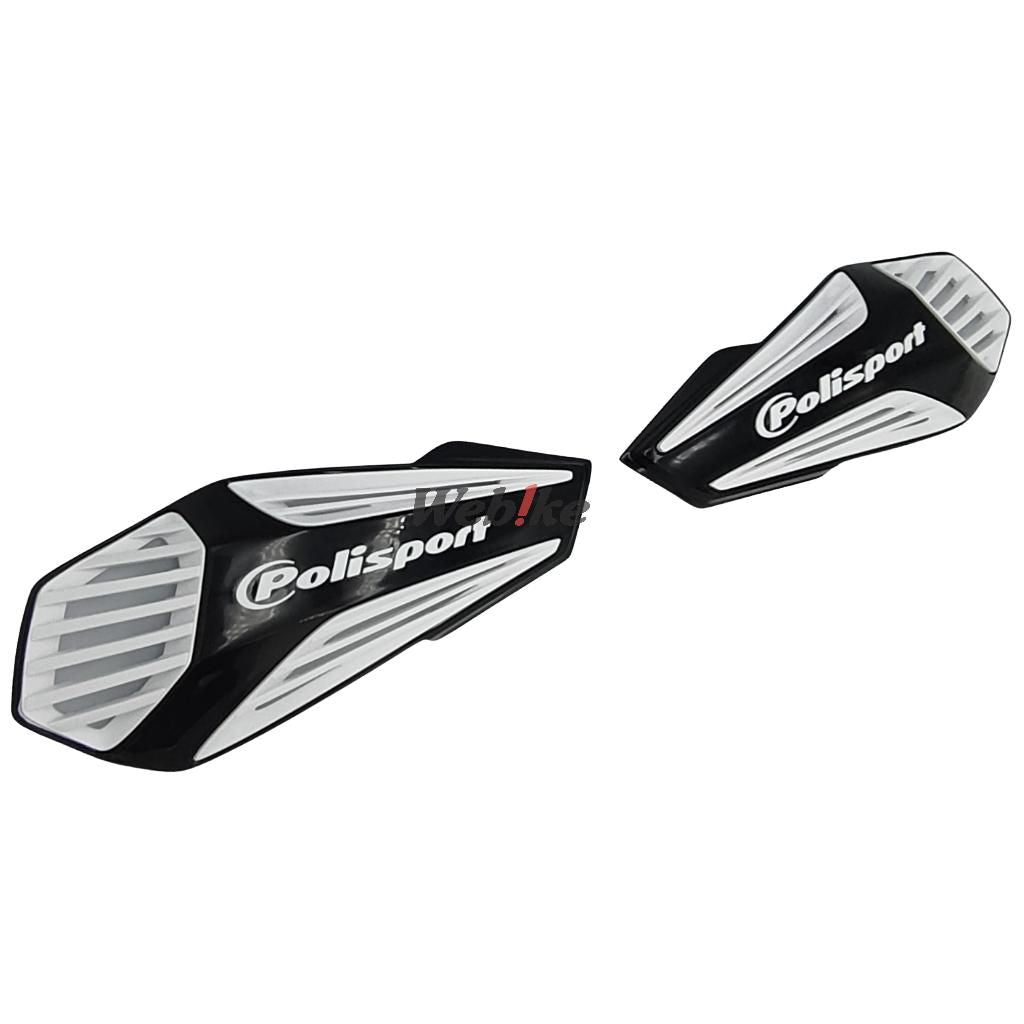 POLISPORT HANDGUARDS MX AIR Black/White | 8308400001