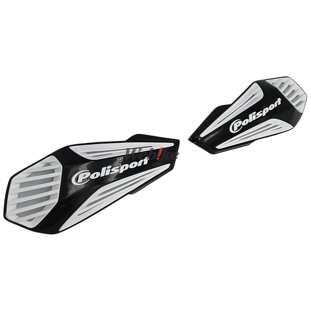 POLISPORT HANDGUARDS MX AIR Black/White | 8308400001