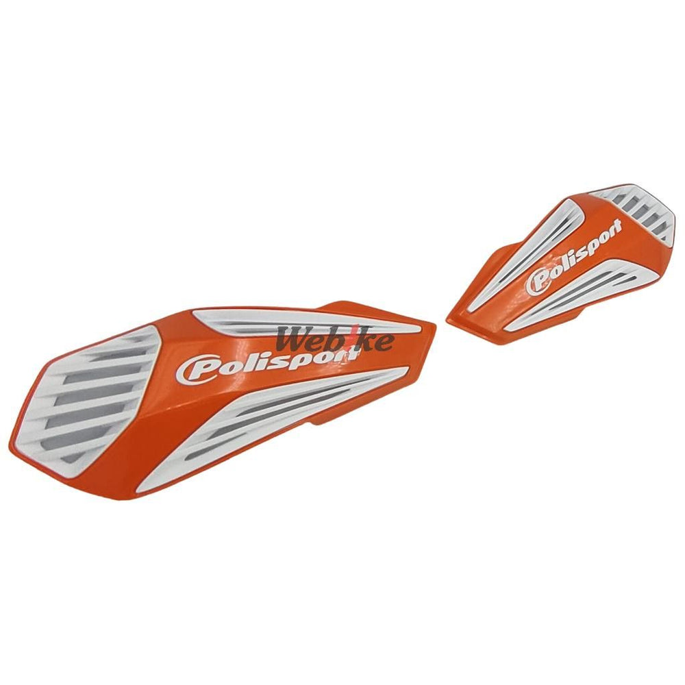 POLISPORT HANDGUARDS MX AIR Orange/White | 8308400004