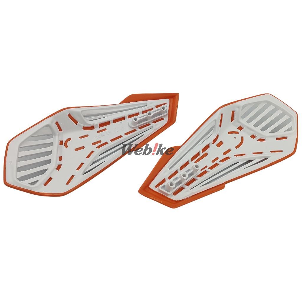 POLISPORT HANDGUARDS MX AIR Orange/White | 8308400004