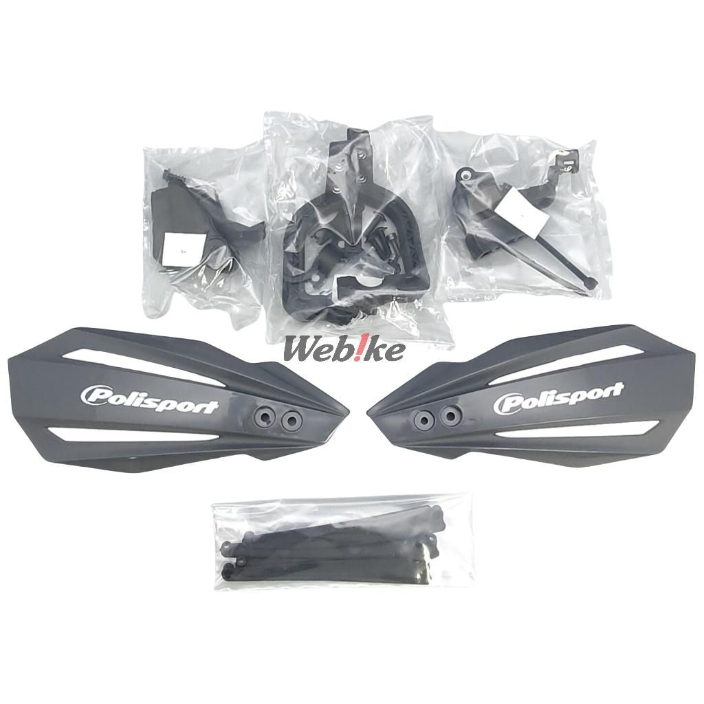POLISPORT HANDGUARDS MX BULLIT Gray | 8308500005