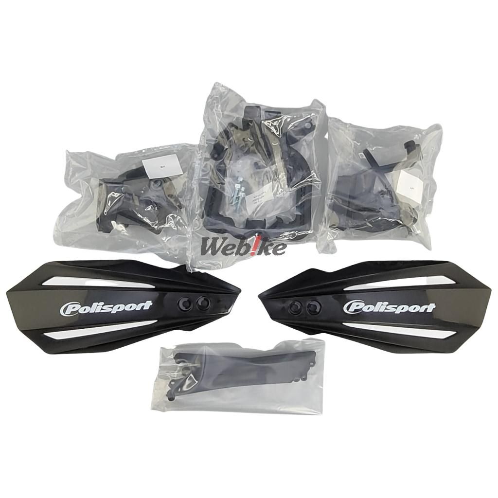POLISPORT HANDGUARDS MX BULLIT Black | 8308500011