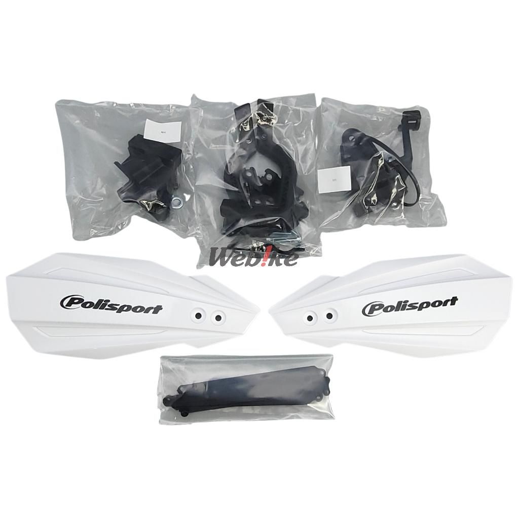 POLISPORT HANDGUARDS MX BULLIT White | 8308500019