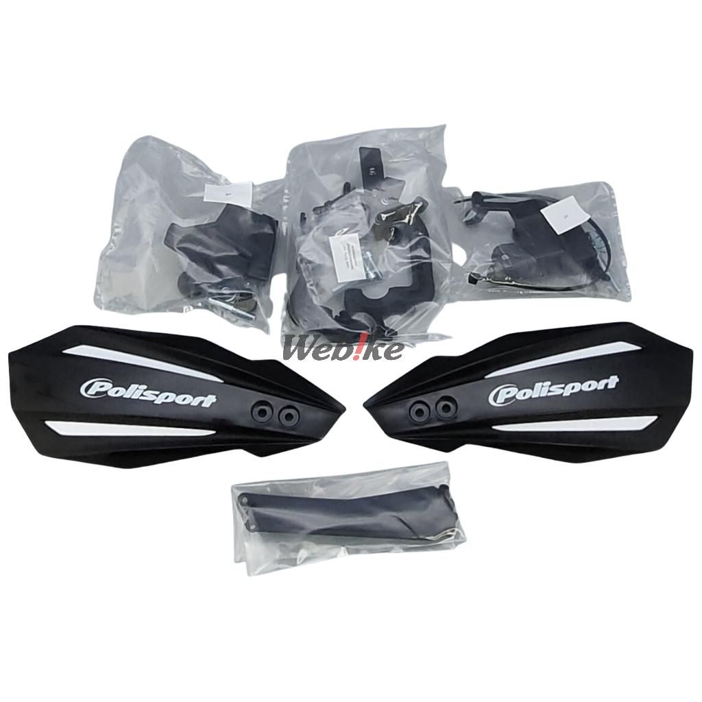 POLISPORT HANDGUARDS MX BULLIT Black | 8308500024