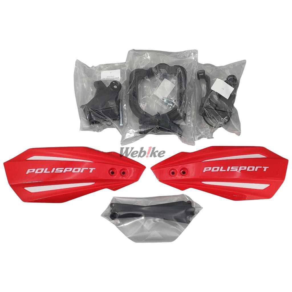 POLISPORT HANDGUARDS MX BULLIT Red | 8308500026